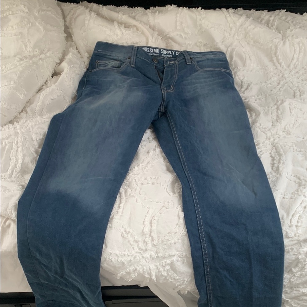 Mossimo Supply Co. Blue Relaxed Jeans Classic Style